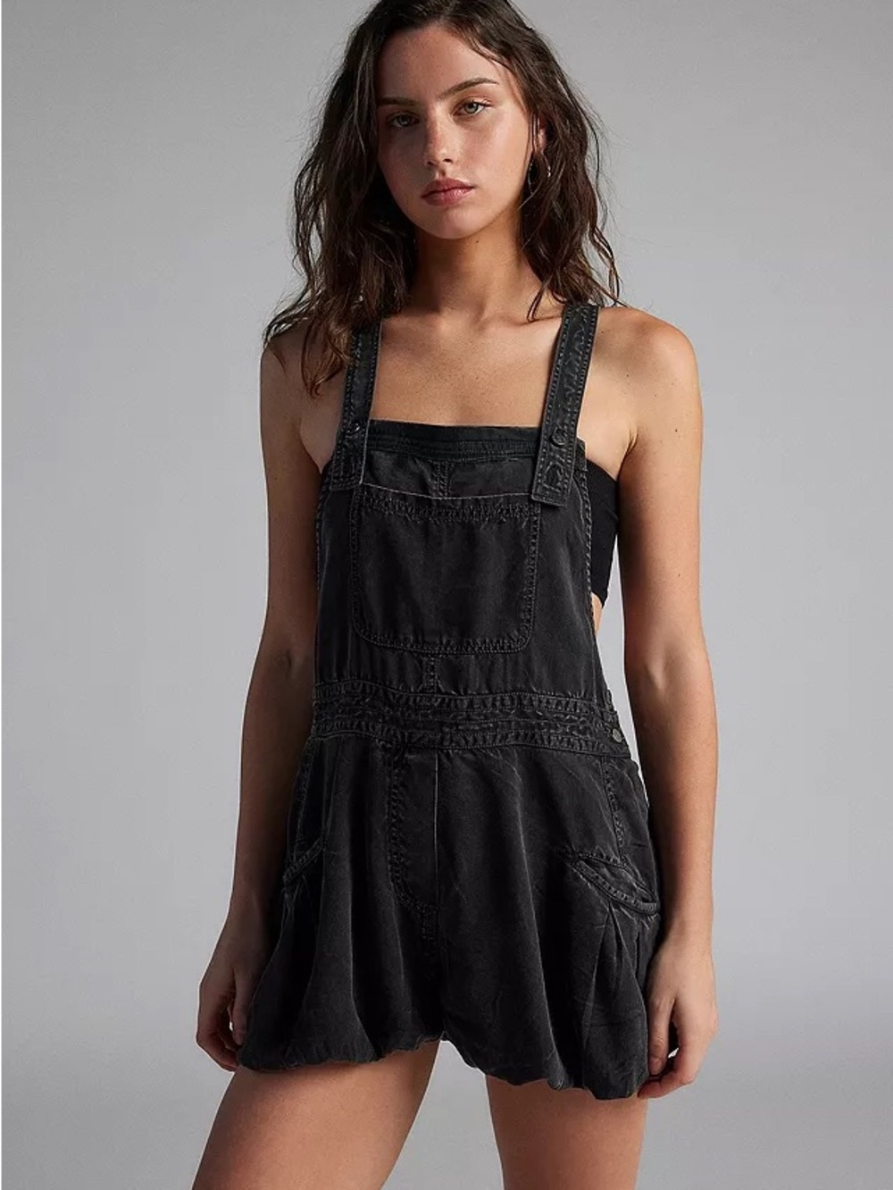 Nwot BDG Lou ballon playsuitOverall Shorts